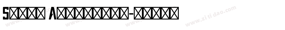 South Australia字体转换